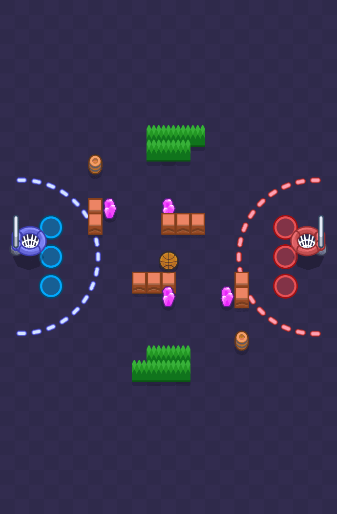 Strata Brawl Stars map