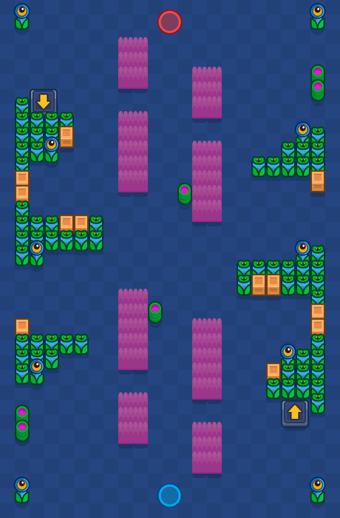 Savaşçının Yolu Brawl Stars map