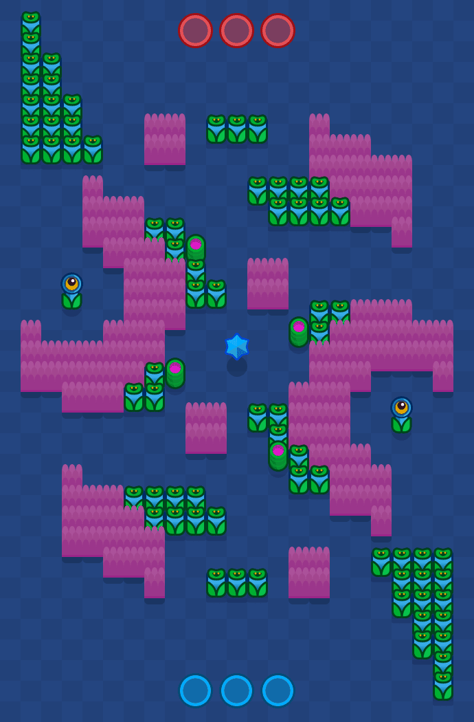 Watermelons Brawl Stars map