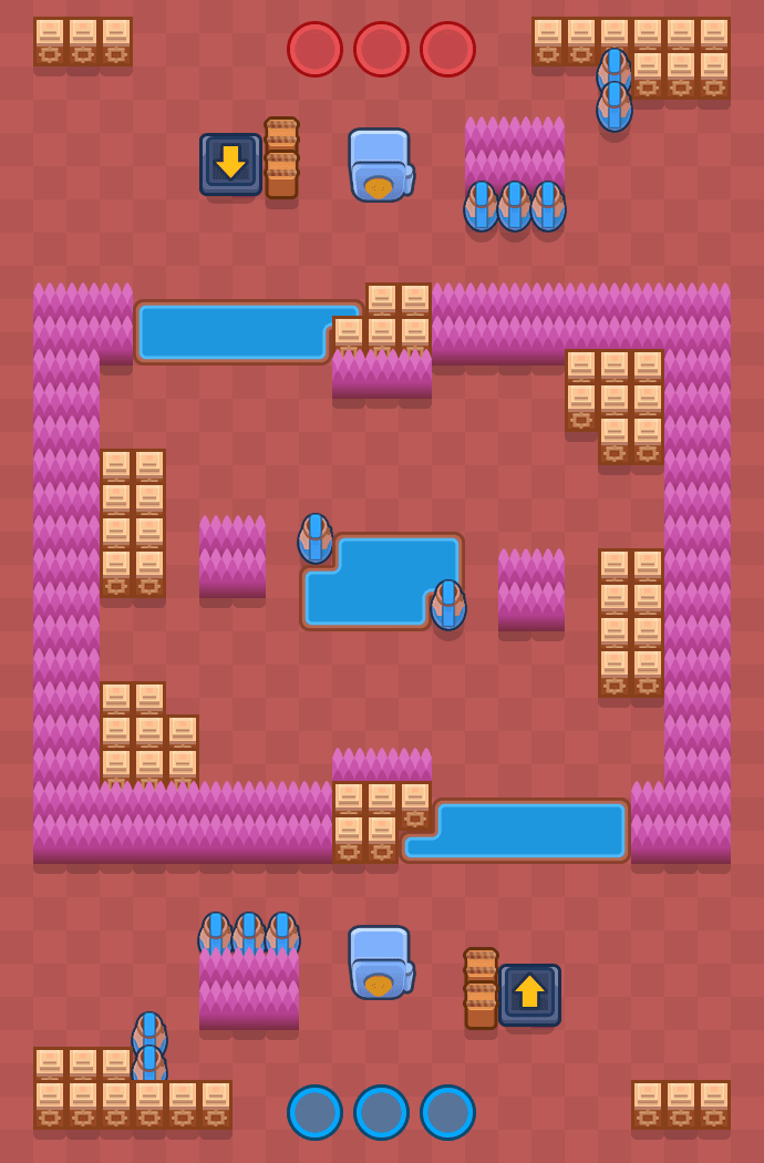 Aridity Brawl Stars map