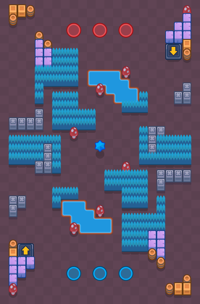 Valmiina törmäykseen Brawl Stars map