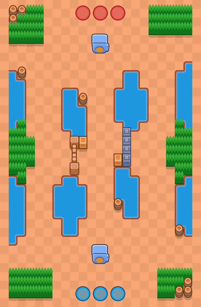 Yksi silta liikaa Brawl Stars map