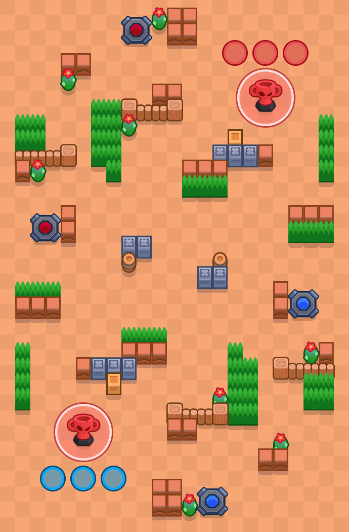 Case of the Mondays Brawl Stars map