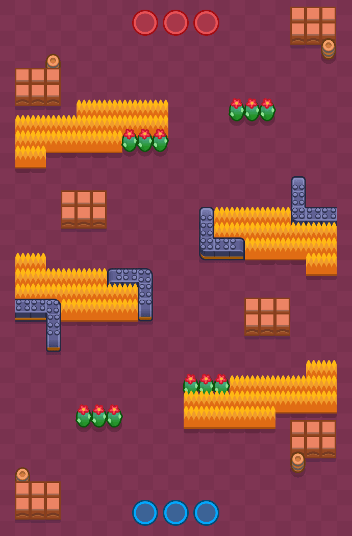 Täpärä tilanne Brawl Stars map
