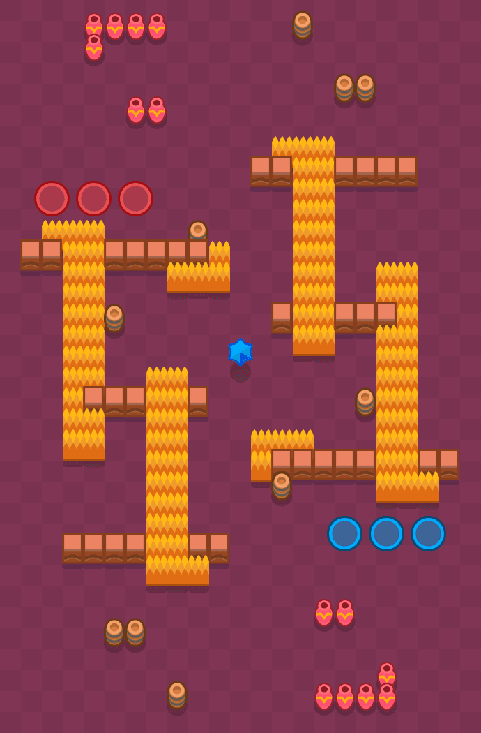 Sillit purkissa Brawl Stars map