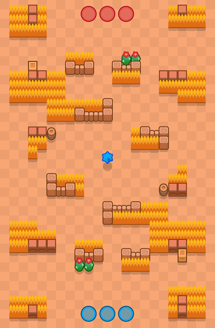 Deathcap Trap Brawl Stars map