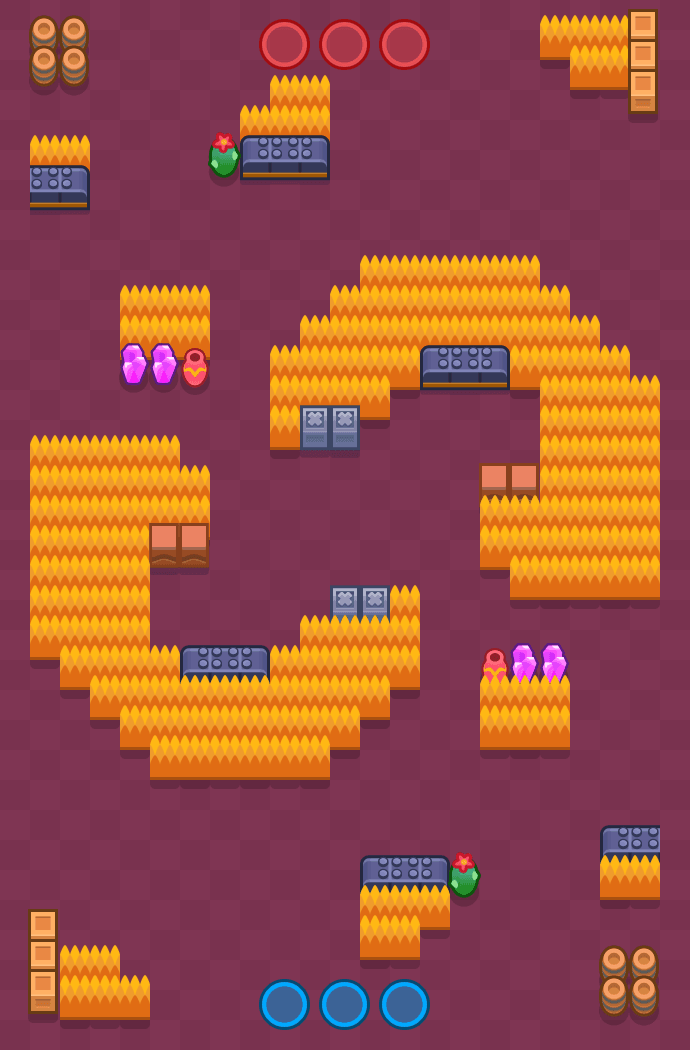 Sinne ja takaisin Brawl Stars map