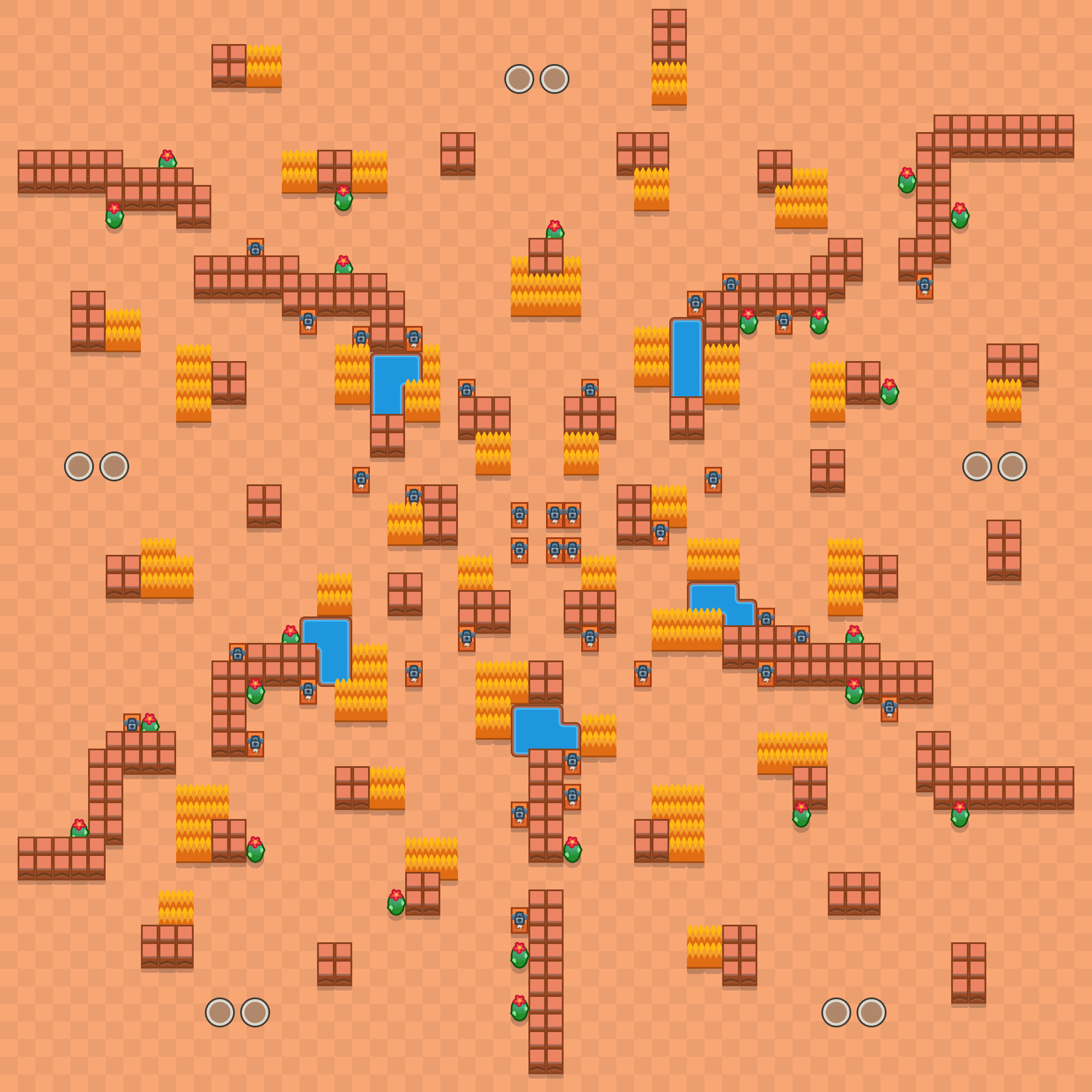 Kaksin kamalampi Brawl Stars map