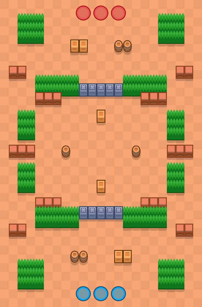 Dry Season Brawl Stars map