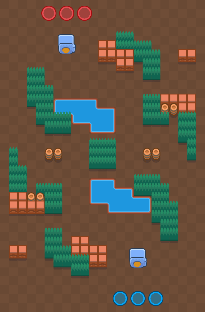 Aavemainen laguuni Brawl Stars map