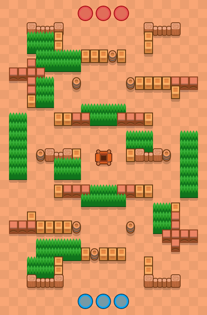 Lahjapaketti Brawl Stars map