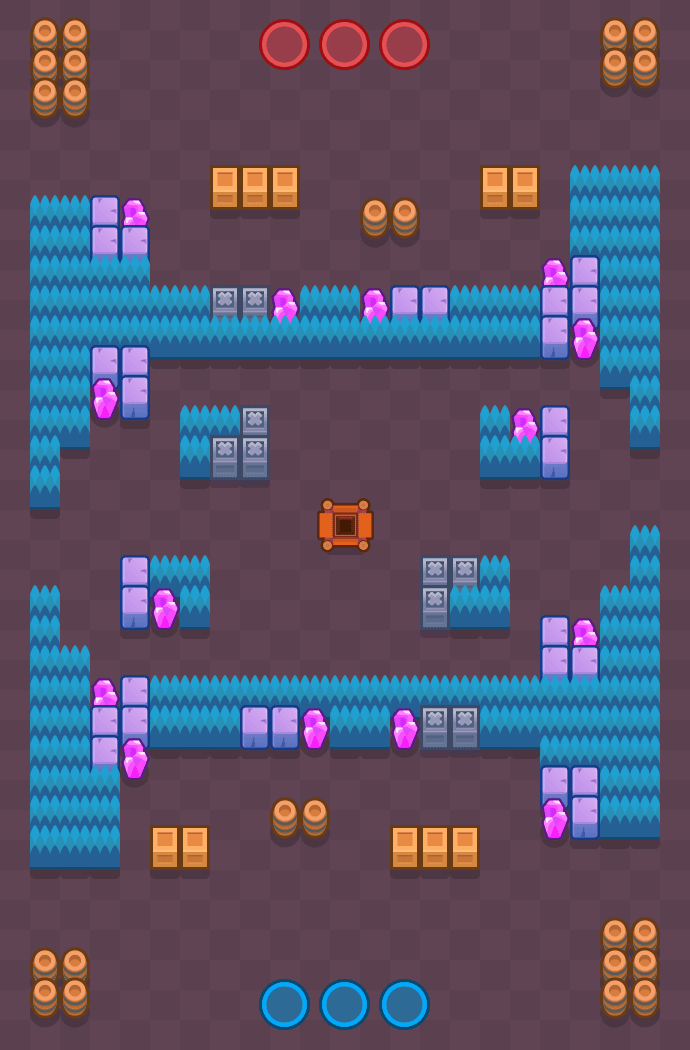Kovan onnen kaivos Brawl Stars map