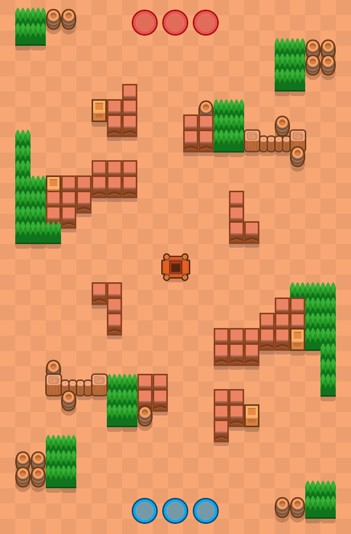 In The Bins Brawl Stars map