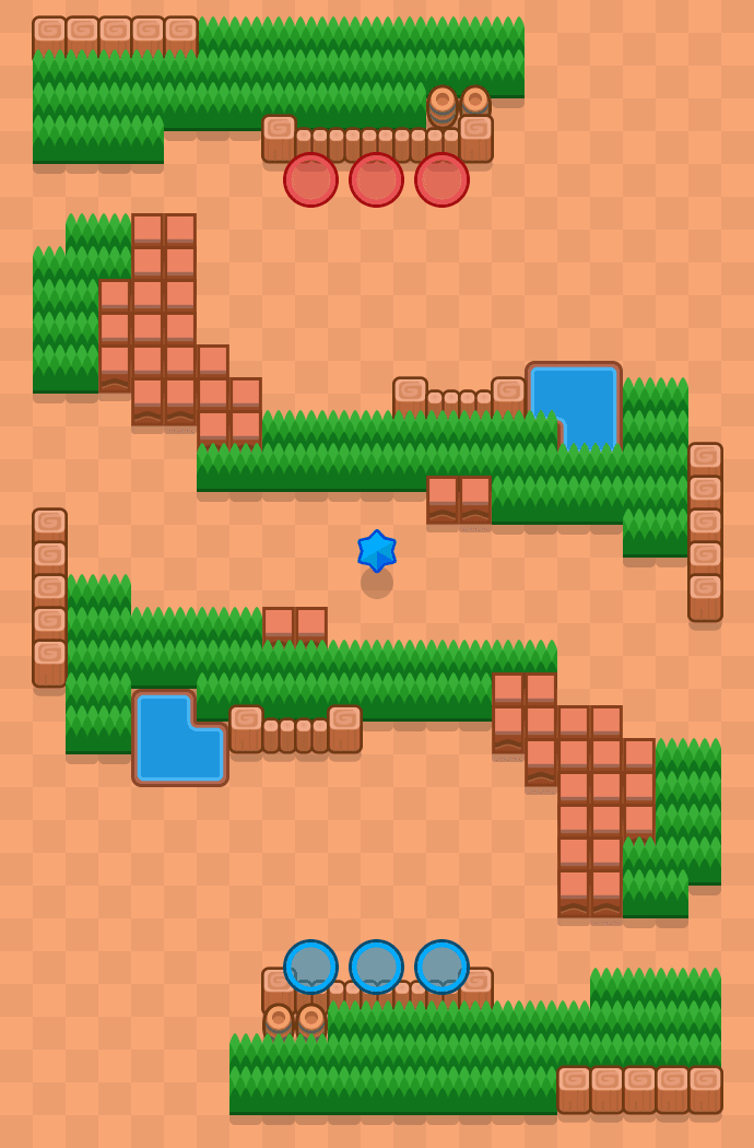 Layer Bake Brawl Stars map