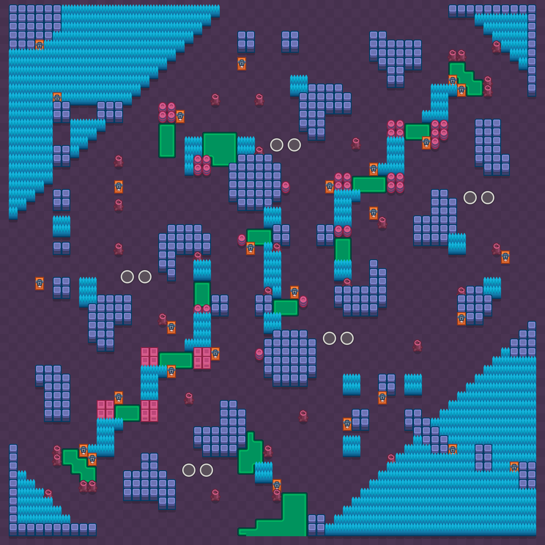 Lummelammen lehto Brawl Stars map