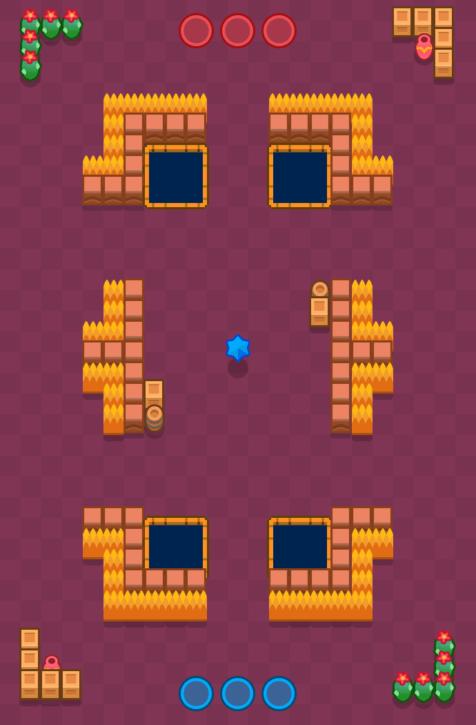 Muutoksen tuulet Brawl Stars map