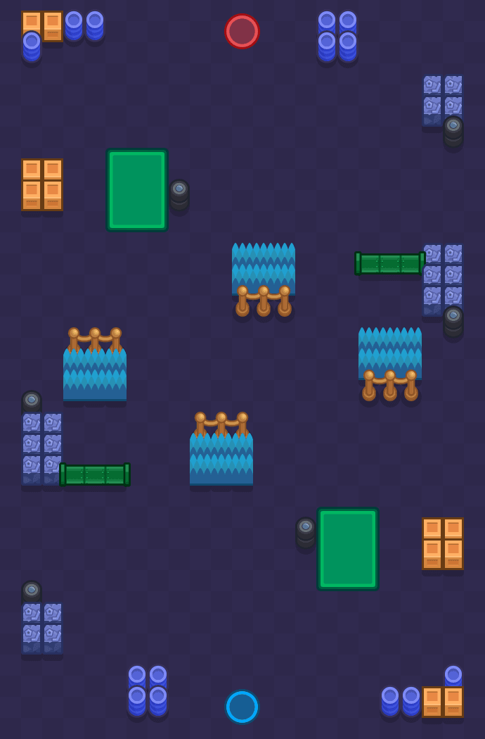 Nie aufgeben Brawl Stars map