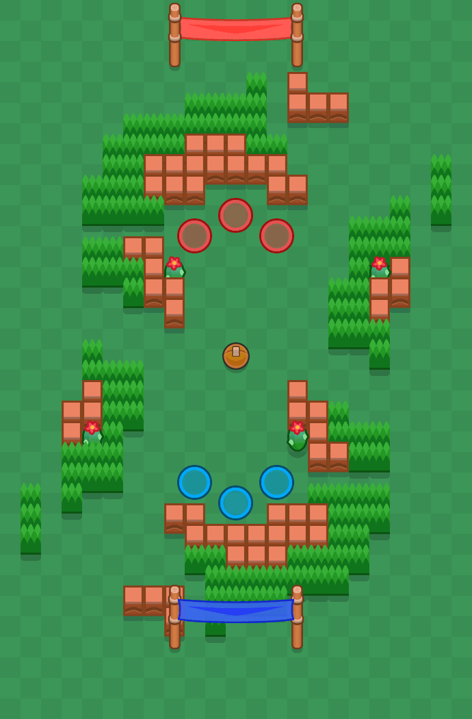 Offside Trap Brawl Stars map