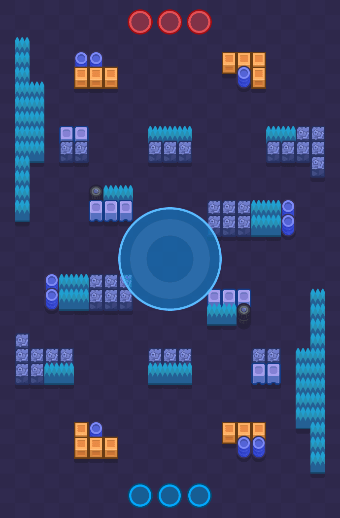 Avoimet ovet Brawl Stars map