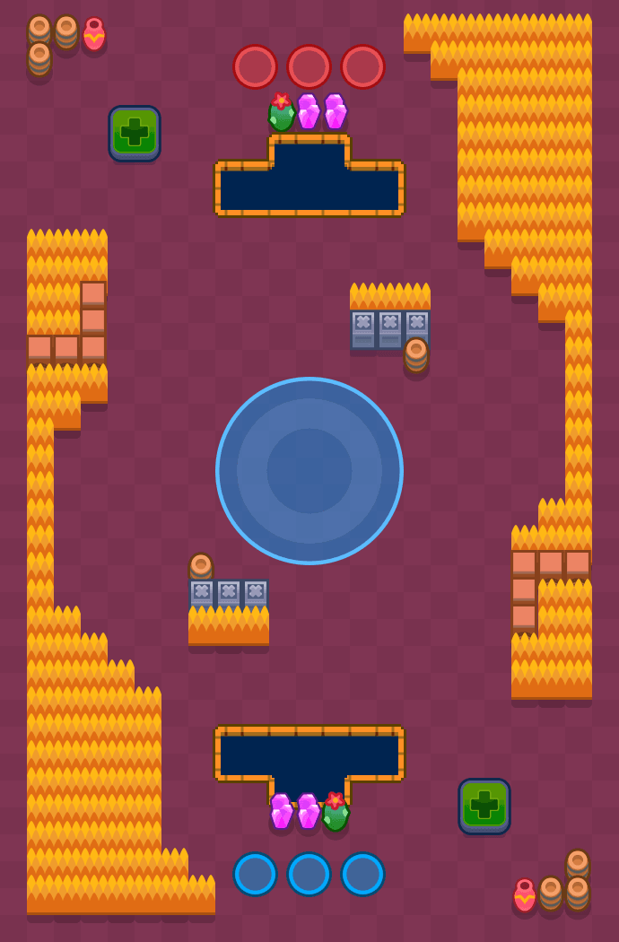 Open Zone Brawl Stars map