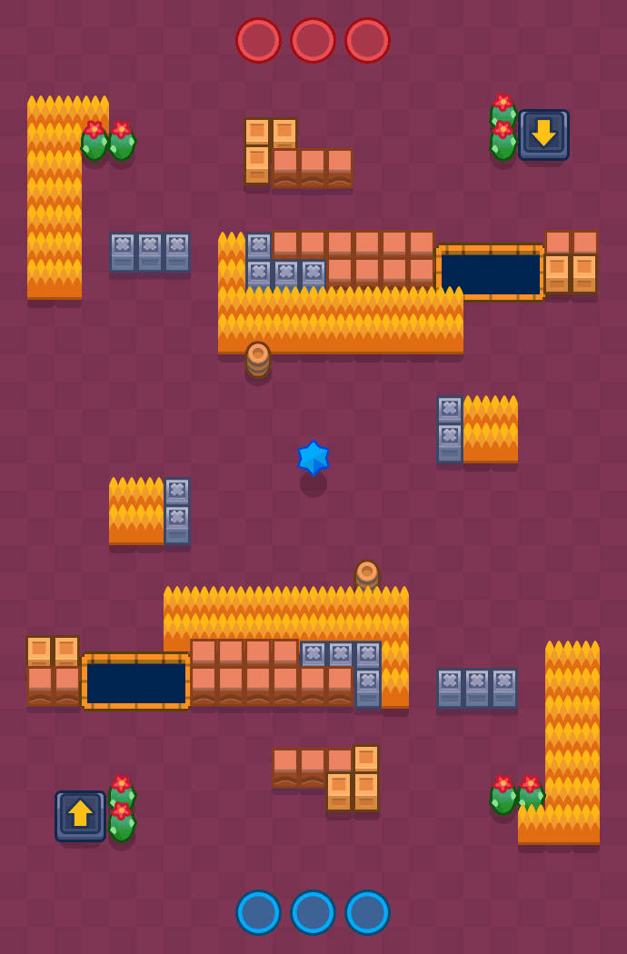 Maalitaulu Brawl Stars map