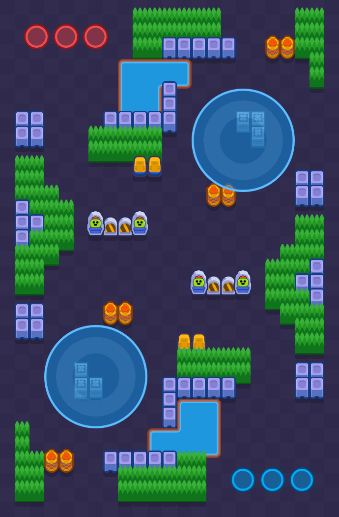 Rinnakkaisnäytös Brawl Stars map