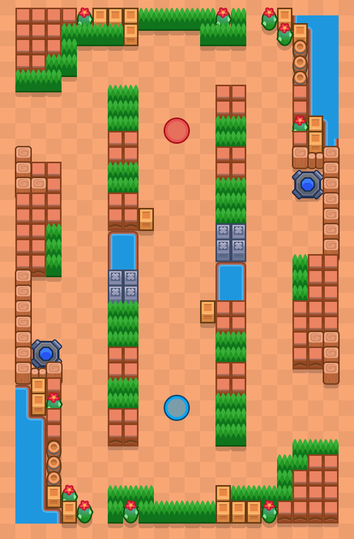 Kohtalon kulmakivet Brawl Stars map