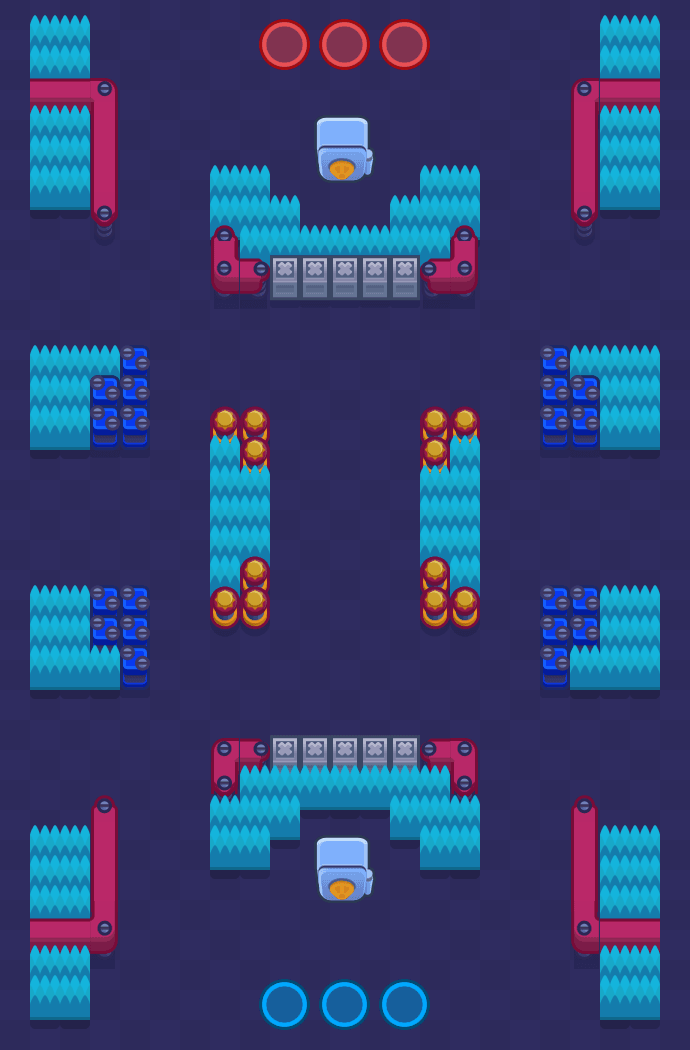 Pit Stop Brawl Stars map