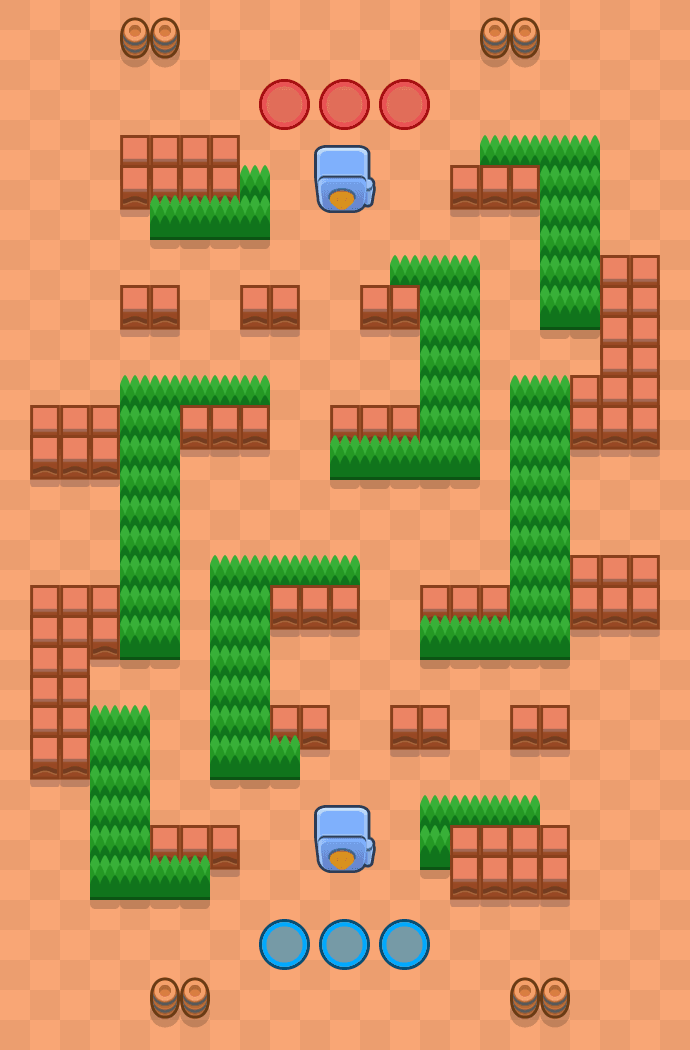 Leipäteksti Brawl Stars map