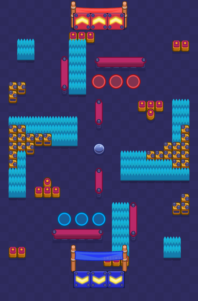 Arvokas kaktus Brawl Stars map