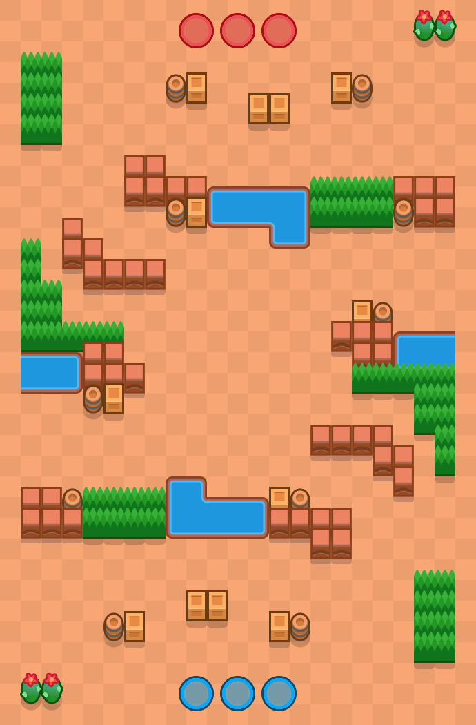 Sissihyökkäys Brawl Stars map