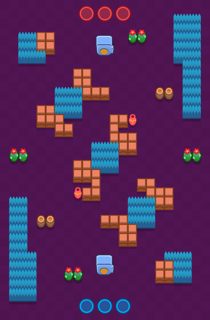 Triljoona Brawl Stars map