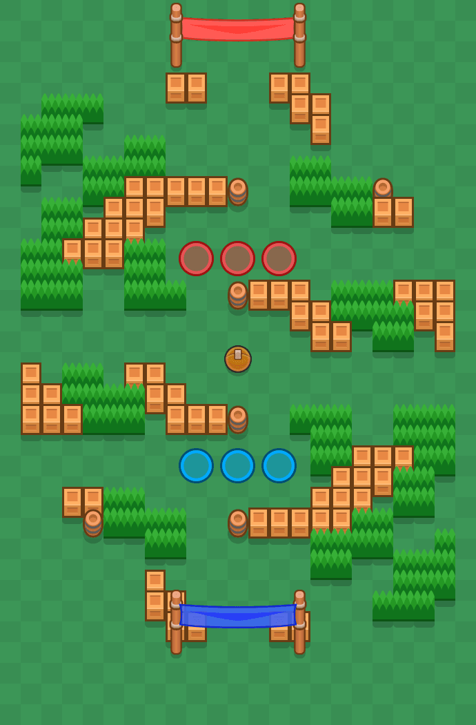 Razzle Dazzle Brawl Stars map