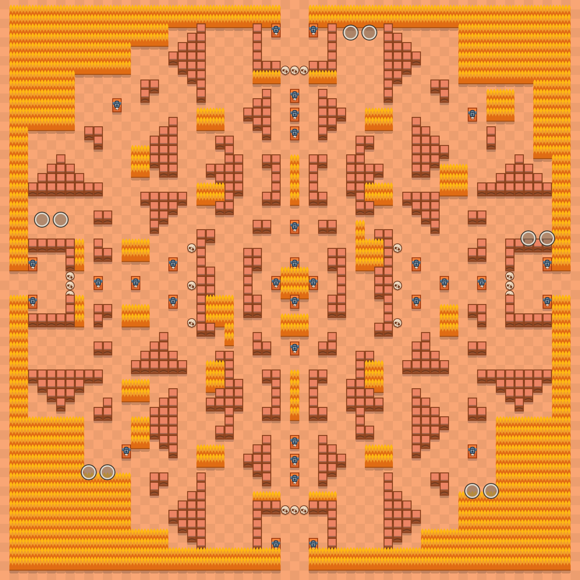 Kivimuurinmurtaja Brawl Stars map