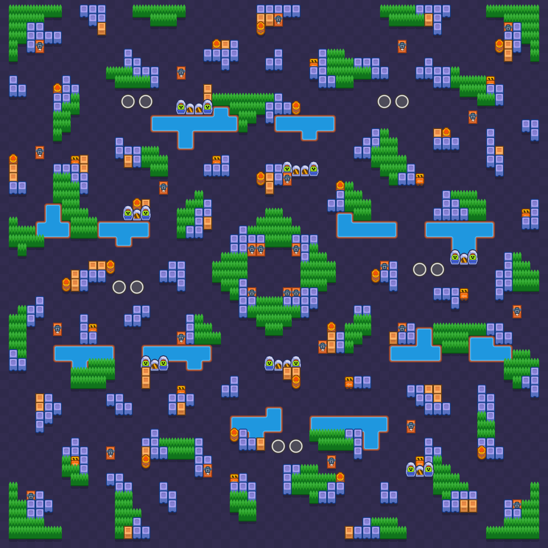 Turvapaikka Brawl Stars map