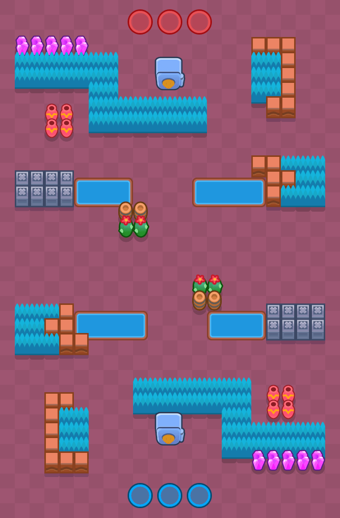 Veiligheidszone Brawl Stars map