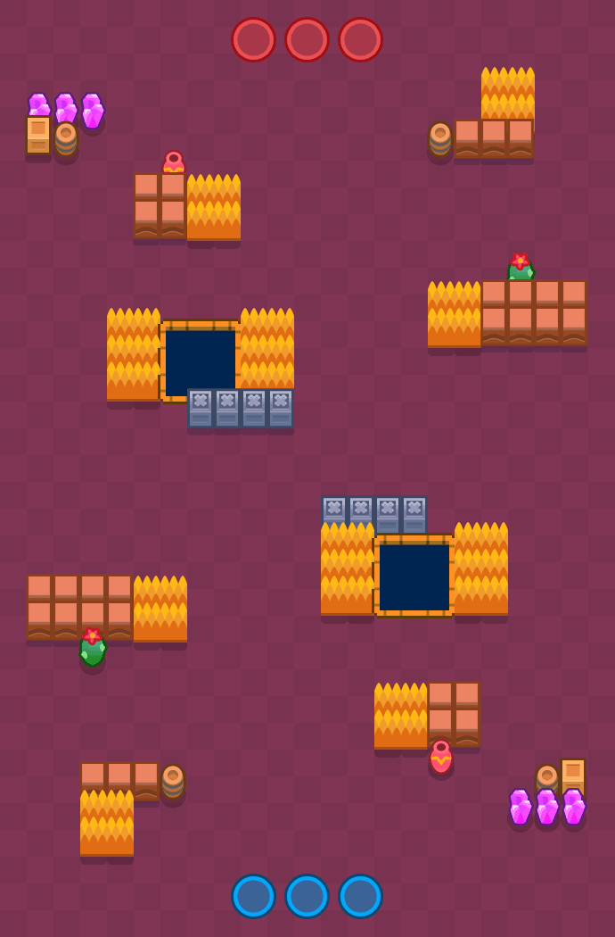 Tähdenlento Brawl Stars map