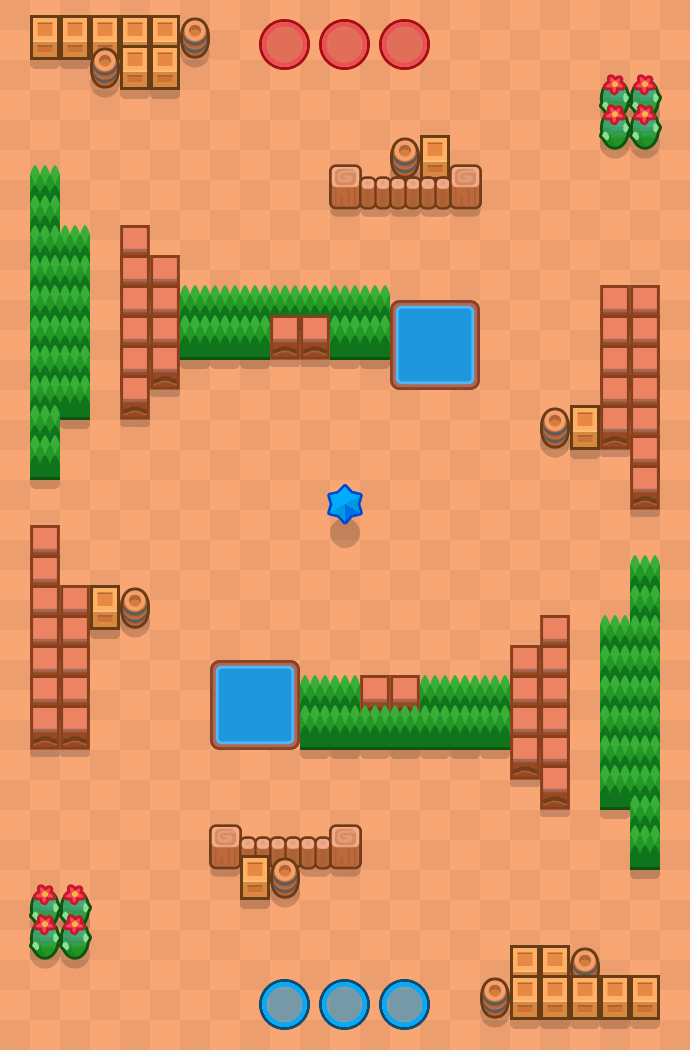 Tuhoisa paratiisi Brawl Stars map