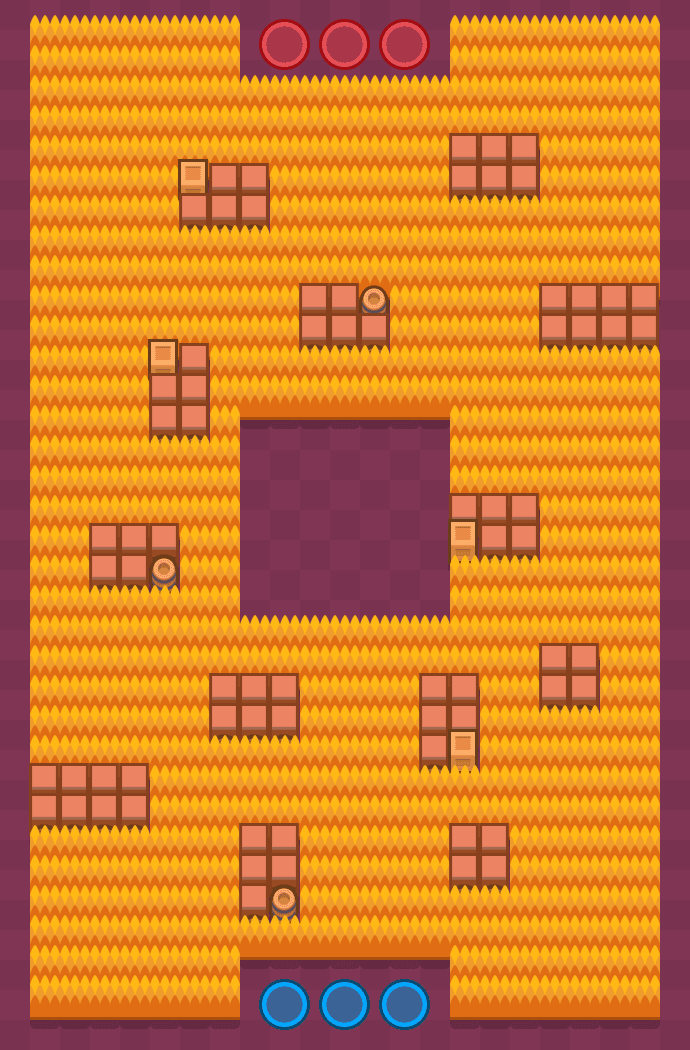 Käärmepreeria Brawl Stars map