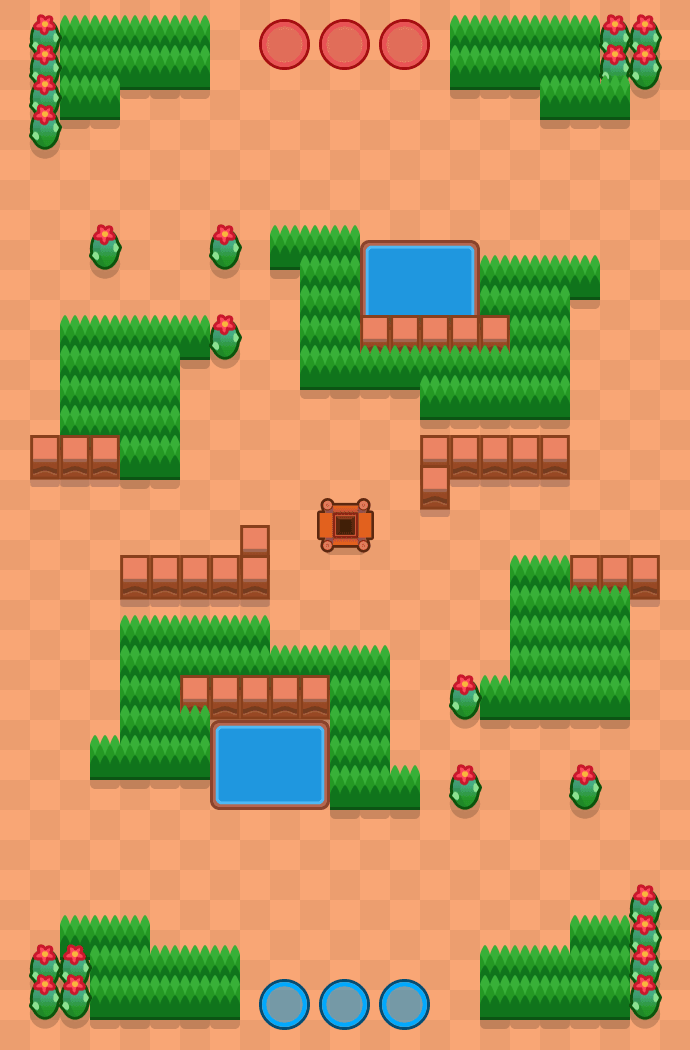 Sneaky Sneak Brawl Stars map