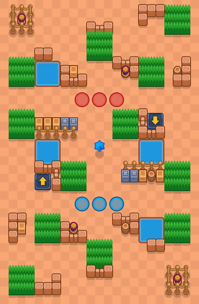 Retropilkut Brawl Stars map