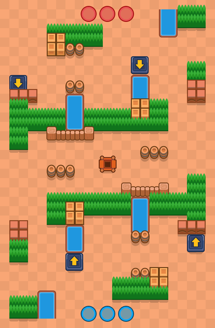Varastosektori Brawl Stars map