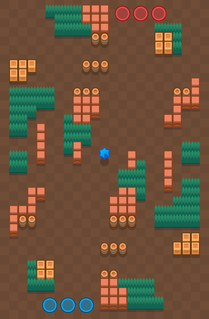 Mieti ensin Brawl Stars map