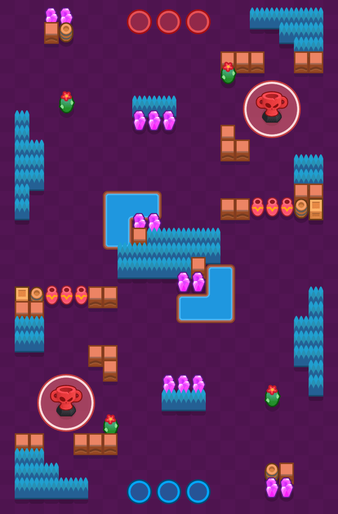 Thin Walls Brawl Stars map
