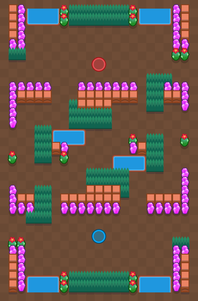 Zen Garden Brawl Stars map