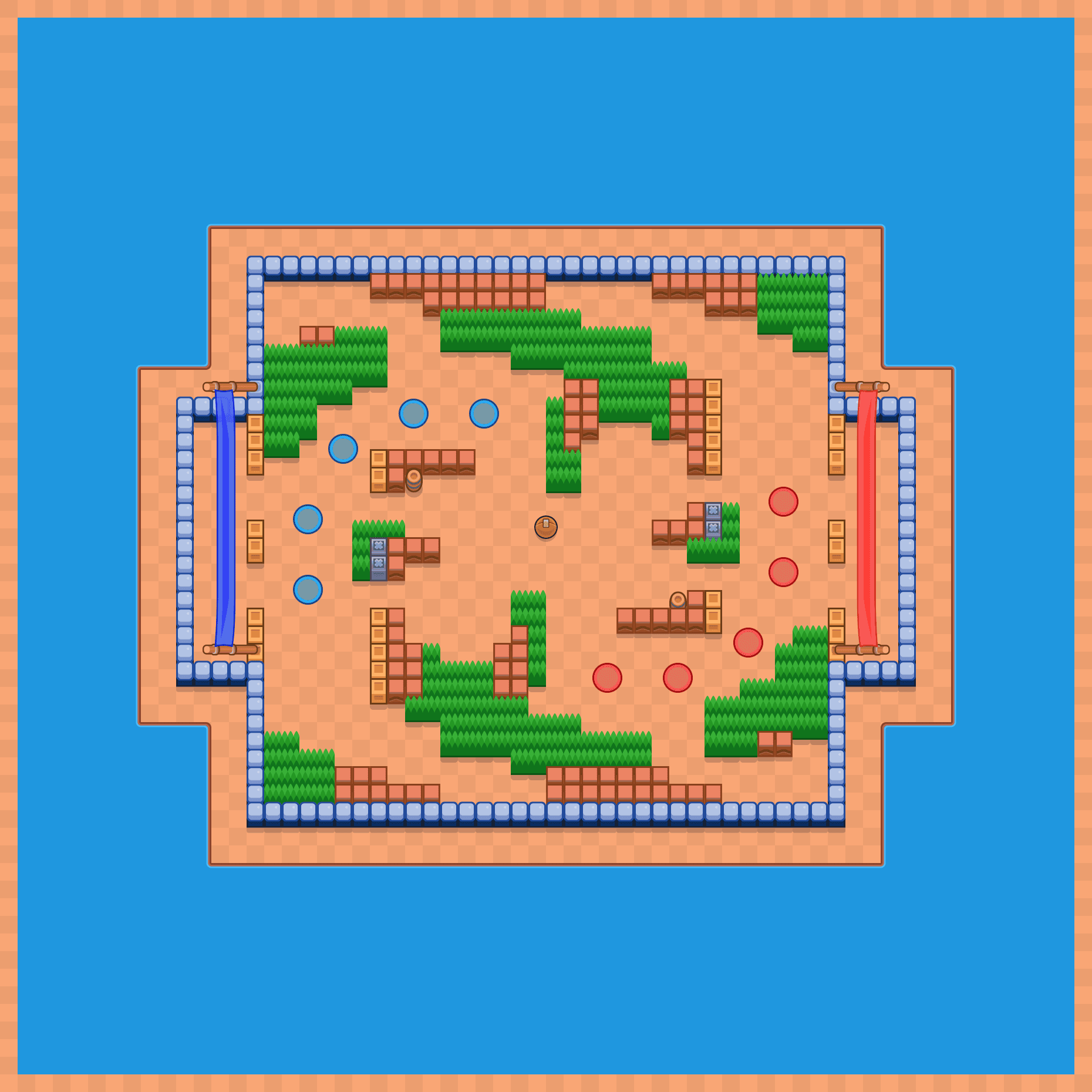 Insane Streamer Brawl Stars map