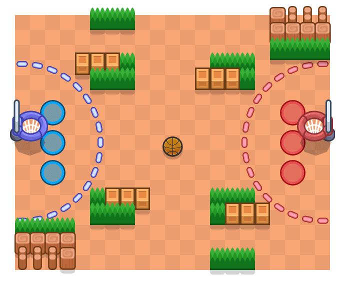 Ball Hog Brawl Stars map