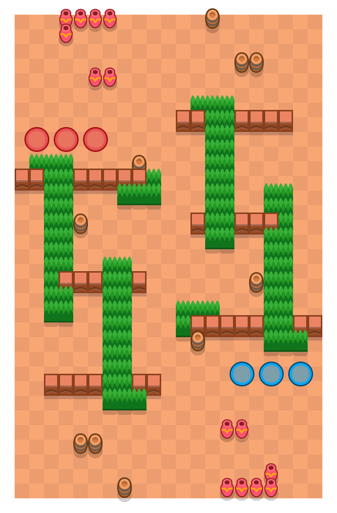 Close Quarters Brawl Stars map