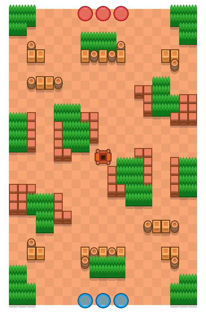 Holiday Chill Brawl Stars map