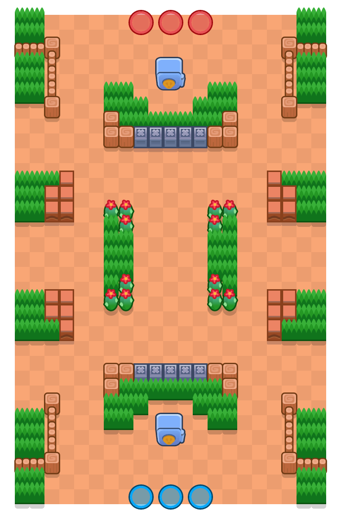 Pit Stop Brawl Stars map